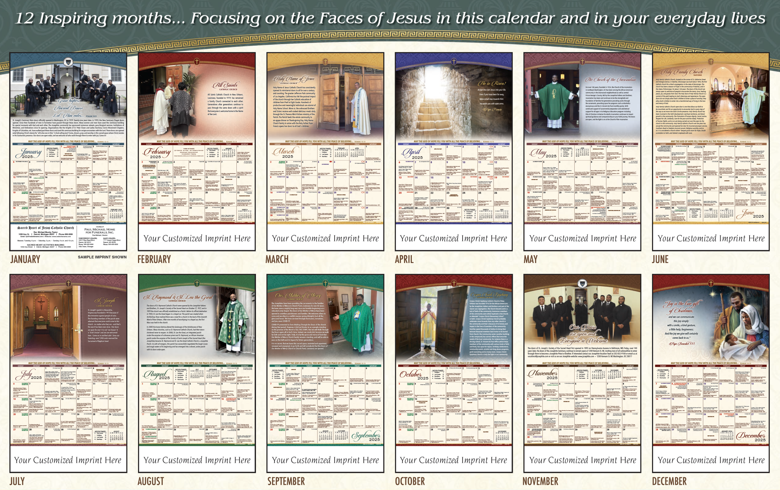 2025 Josephite Calendar - Image 2